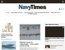 Tablet Screenshot of navytimes.com